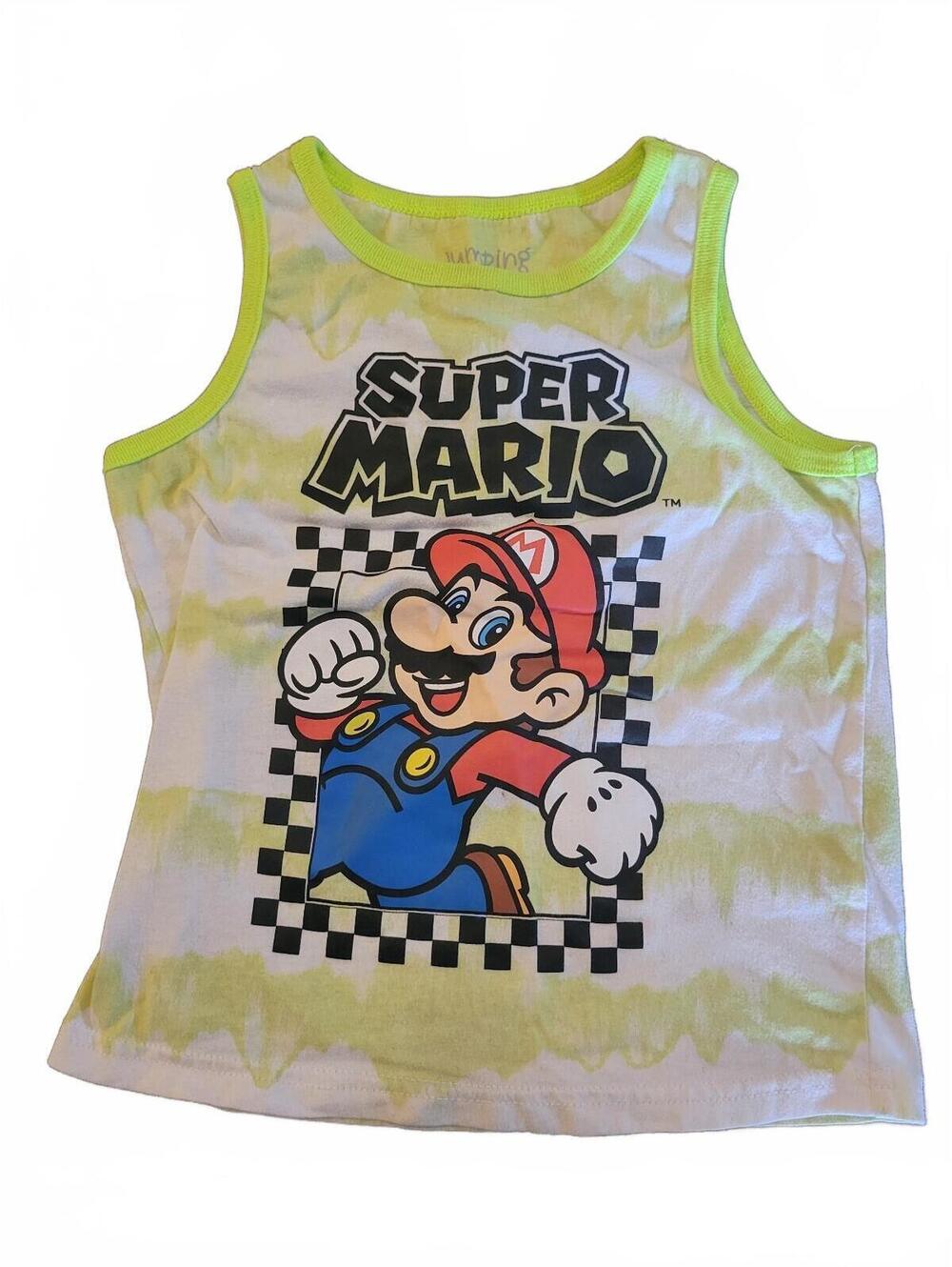 Jumping Beans Super Mario Muscle Tank Boys Size 4